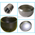 stainles steel pipe fitting with pipe end caps